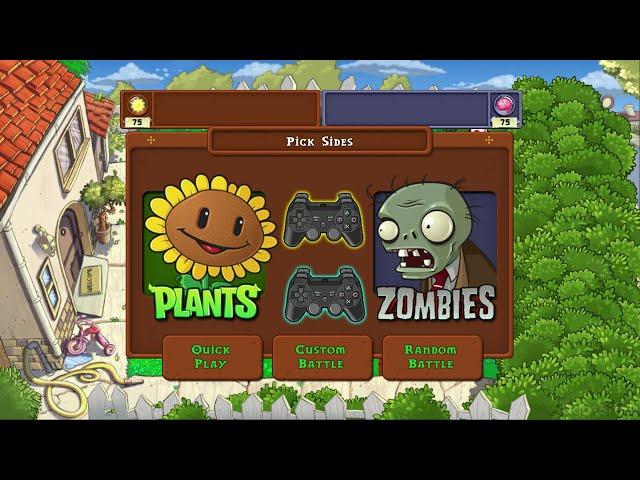 Plants vs Zombies Competitive 2-Player PS3 HD