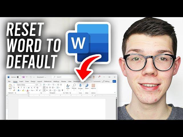 How To Reset Microsoft Word To Default Settings - Full Guide