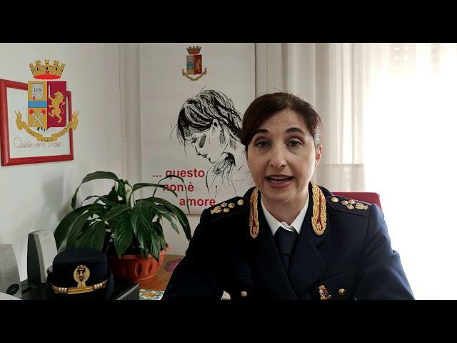 25 novembre. Istanza di ammonimento. Intervento della dott.ssa Angela Di Salvo, Questura di Roma