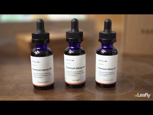 Introducing Populum Premium Hemp Oil | What is Hemp CBD Oil? | Part 1