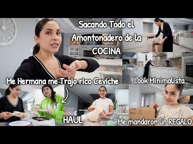 Organizando la COCINA️ Look Minimalista🪴 + Un REAGALO que ocupo Demasiado️-IsabelVlogs