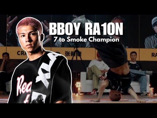 Bboy Ra1on Recap | 7 to Smoke Champion | V-BREAK DANCE BATTLE WORLD FINAL 2024