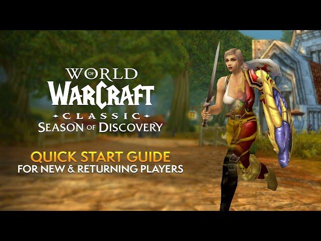 WoW Classic: Season of Discovery - Quick Start Guide for New & Returning Players