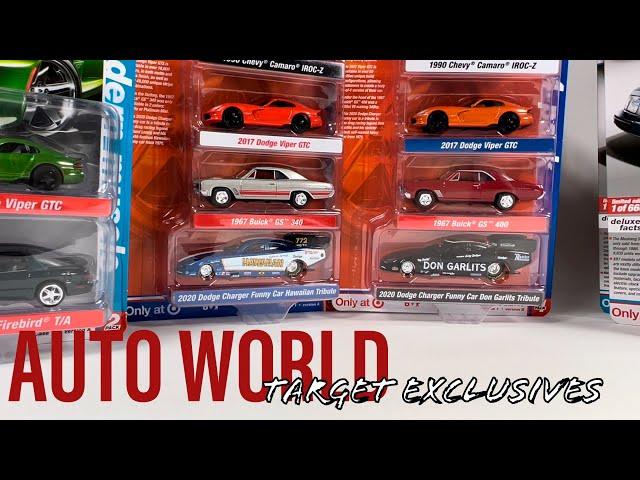 Auto World Deluxe Target Exclusive 2 and 4 Packs