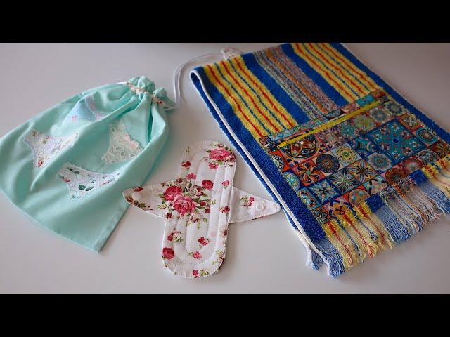 Stop throwing out leftover fabric and old towels. I sew 50 of these necessary sets a day!