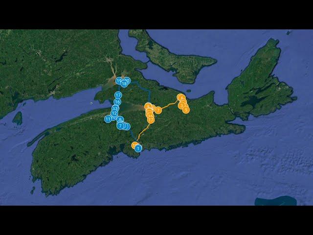 Charles Lyell visits Nova Scotia - Part 1 #shorts