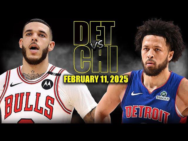 Chicago Bulls vs Detroit Pistons Full Game Highlights - February 11, 2025 | NBA Regular Season