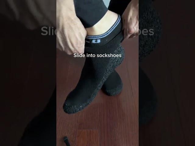 The first ever sweatshoes #sweatpants #sweats #socks #shoes #sockshoes