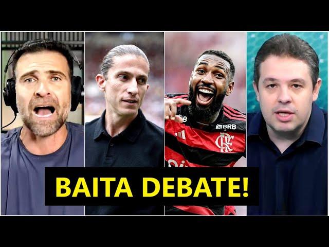 "EU NÃO VEJO ASSIM, NÃO! Pra mim, o Flamengo vai..." OLHA esse ÓTIMO DEBATE antes de JOGÃO!