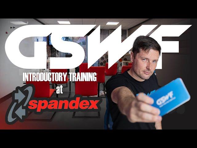 Spandex Netherlands GSWF Introductory Training Showcasing new material