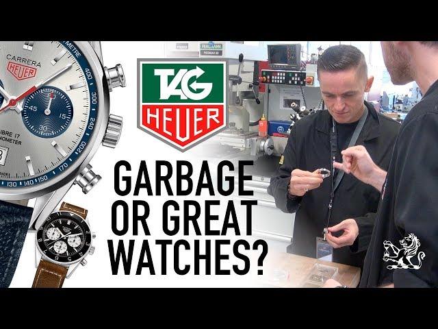 Garbage Or Good Watches To Buy? - Inside TAG Heuer's Factory: GIAJ#14