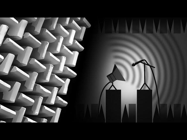 How to create absolute silence? Anechoic rooms