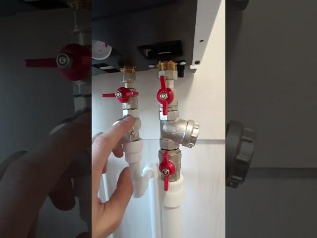 Подключение газового котла в существующую систему отопления