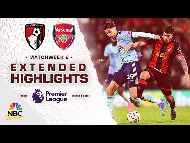 Bournemouth v. Arsenal | PREMIER LEAGUE HIGHLIGHTS | 10/19/2024 | NBC Sports