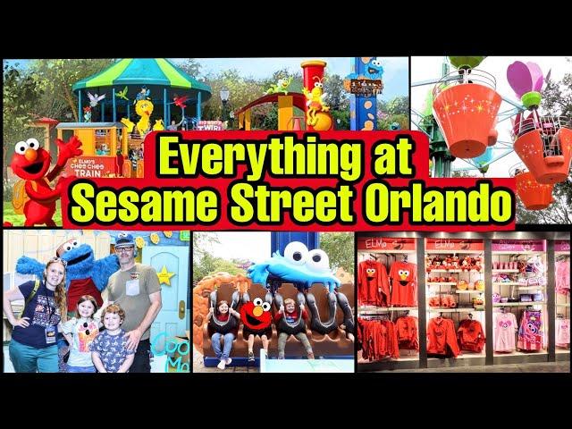 Everything to Do at Sesame Street Land in SeaWorld Orlando | All the Rides at Sesame Street Orlando