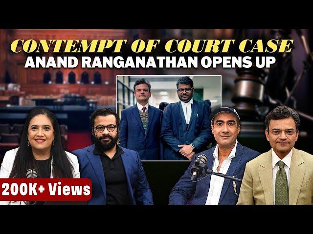 "I have never seen anyone argue like J Sai Deepak," Anand Ranganathan on contempt of court case