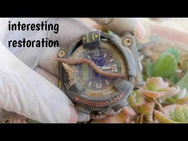 g shock watch restoration||how to repair watch water damage