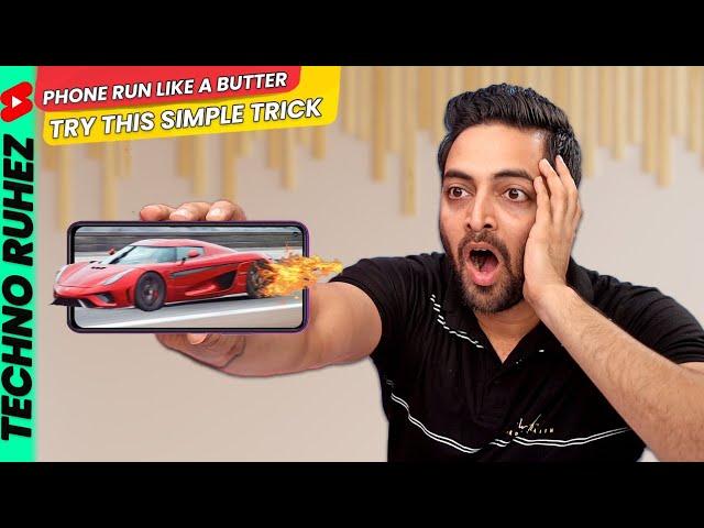 Mobile मक्खन की तरह चलाना हैं Try These Simple Tricks #shorts #technoruhez