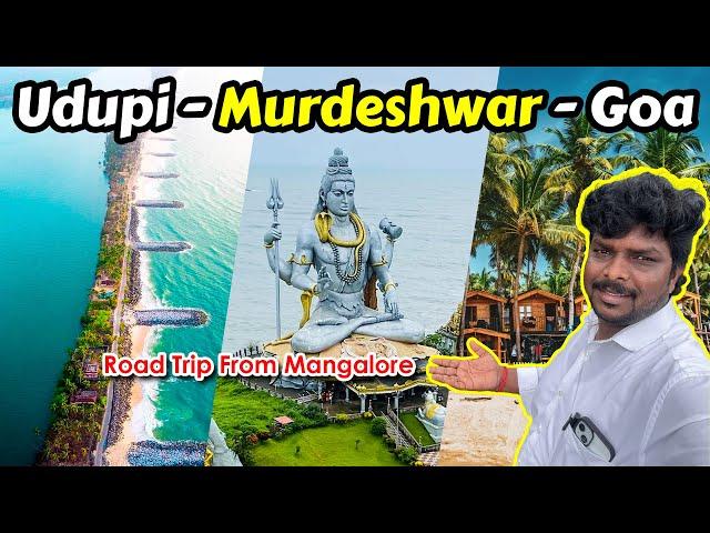 Mangaluru to Goa Road Trip I Murdeshwar I Gokarna I Goa I Village Database