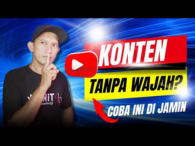 Cara SIMPEL Dapat Uang dari YouTube TANPA WAJAH, TANPA SCRIPT!