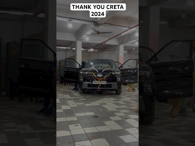 THANK YOU CRETA 2024 #vigauto #creta #hyundai #caraccessories #working ng