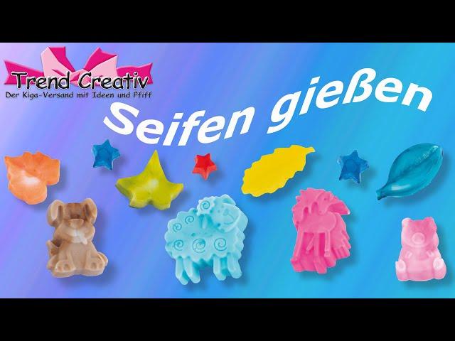 Seife leicht selber machen mit Kindern Anleitungsvideo/ Tutorial/ Basteln mit Kinder