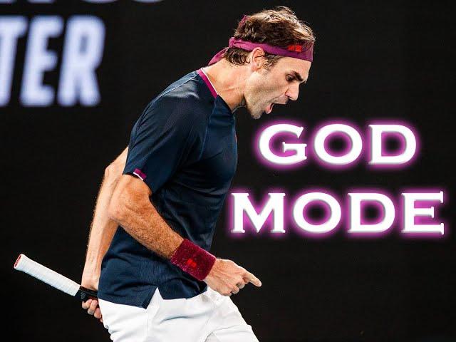 Roger Federer on GOD Mode (part 1/2)