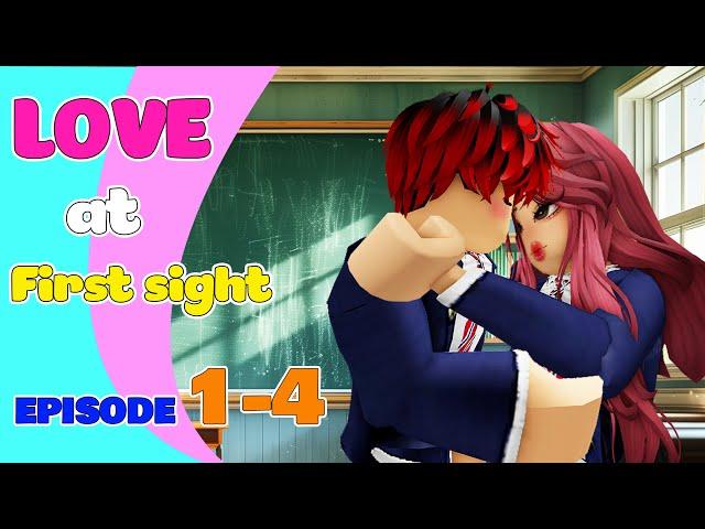  School Love : LOVE AT FIRST SIGHT (FULL) | Roblox story