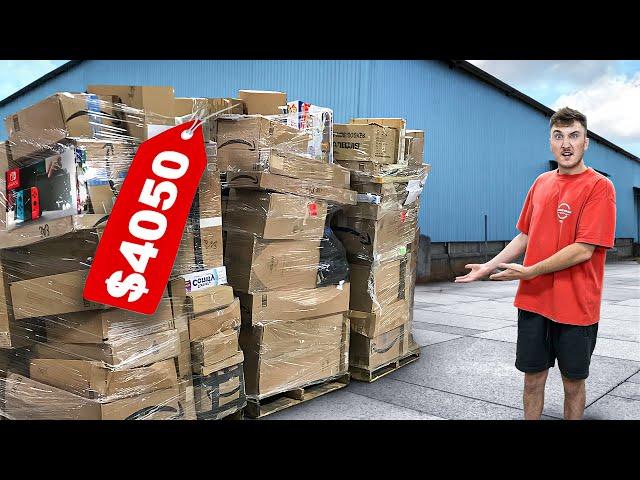 Unboxing GIANT $4000 Amazon Returns Pallet