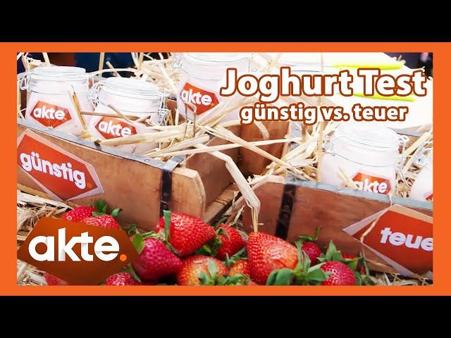 Joghurt Test: Teuer gegen billig | Akte | SAT.1