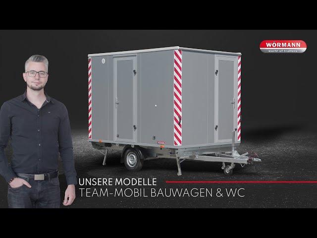 Pausen- und Toilettenwagen | Wörmann Team-Mobil