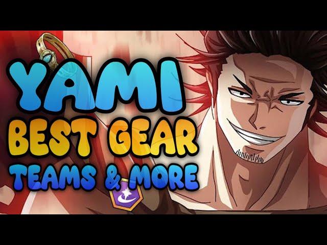 CAPTAIN YAMI BUILD GUIDE! | Black Clover Mobile