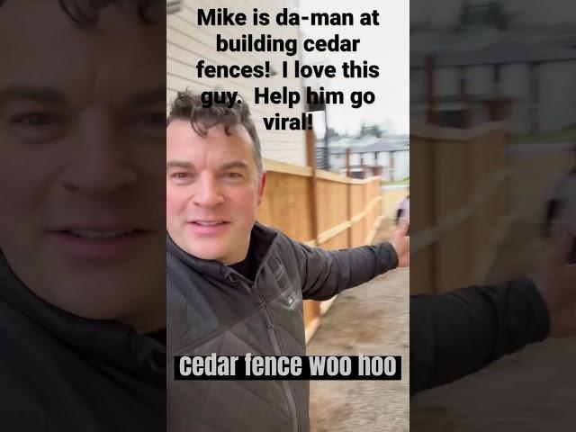 Dis guy is da-best.  He’s a viral fence builder!