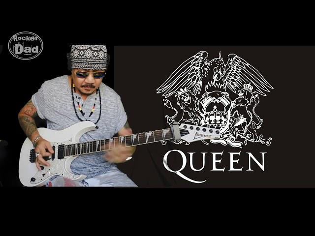 #TO MUCH LOVE WILL KILL YOU#QUEEN#GUITAR COVER#ROCKERDAD#