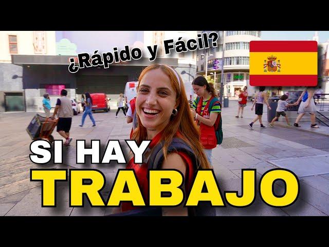  TRABAJOS para RECIÉN LLEGADOS a España  Como conseguir TRABAJO en ESPAÑA siendo EXTRANJERO .