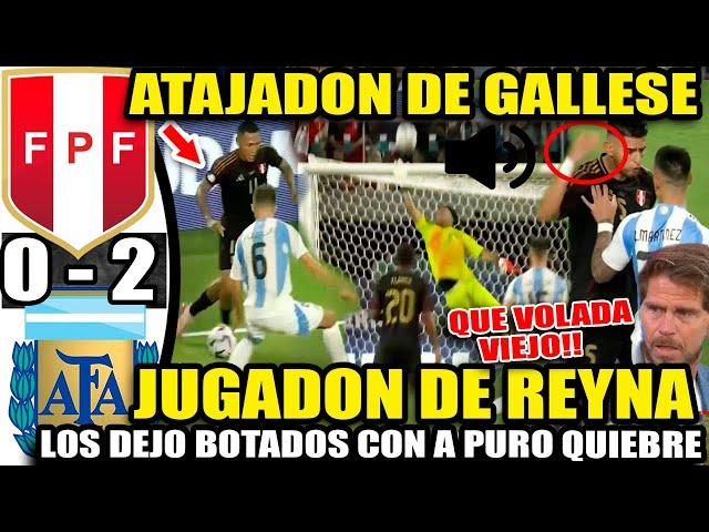 ATAJADÓN!! TRMENDO GALLESE!! BRYAN REYNA SE SACÓ A 3 CON HABILIDAD!! ZAMBRANO PARCHÓ A LAUTARO!!