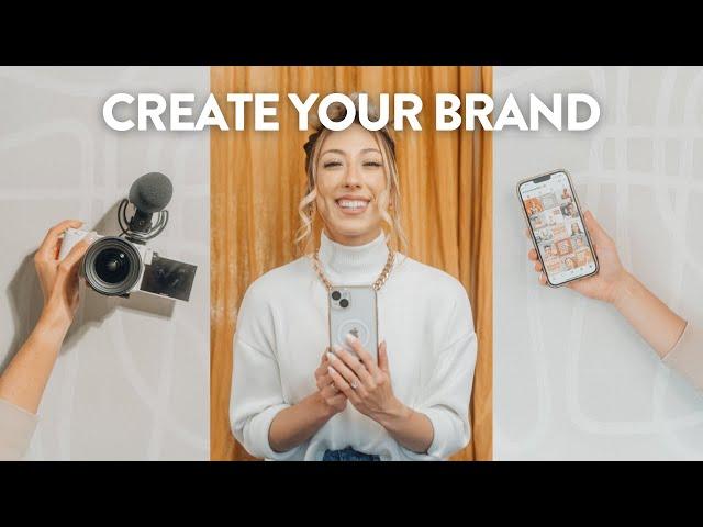 Build a POWERFUL Personal Brand on Social Media in 5 Steps | Branding shoot BTS  