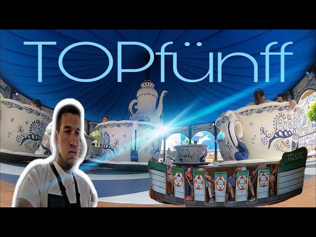 Top 5 FLAT RIDES im Europa-Park |TOPfünff|