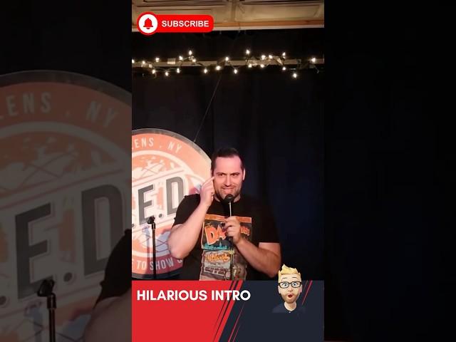NEWCOMER: Reuben Wolf - funny way to start a comedy show #comedy #standupcomedy #standup