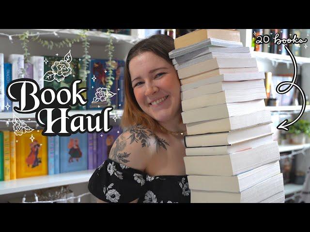 HUGE book haul  20+ books!