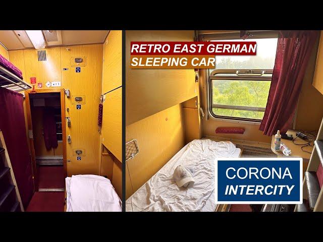 Corona Intercity Train in Sleeping Car - part 1: Budapest - Border Hungary/Romania