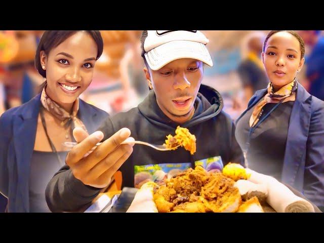 Global Ceezy Tries Ethiopian Food For the First Time! 