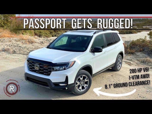 The 2022 Honda Passport Trailsport Is A More Rugged Looking Family SUV