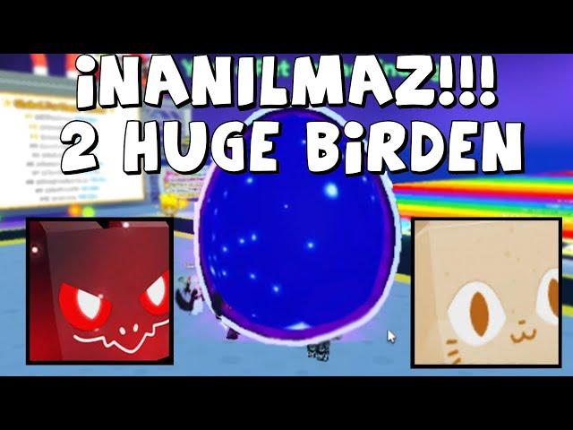 2HUGE BİRDEN!!! İNANILMAZ GERİ DÖNÜŞ SHARRDY'DEN! Pet Simulator X Roblox