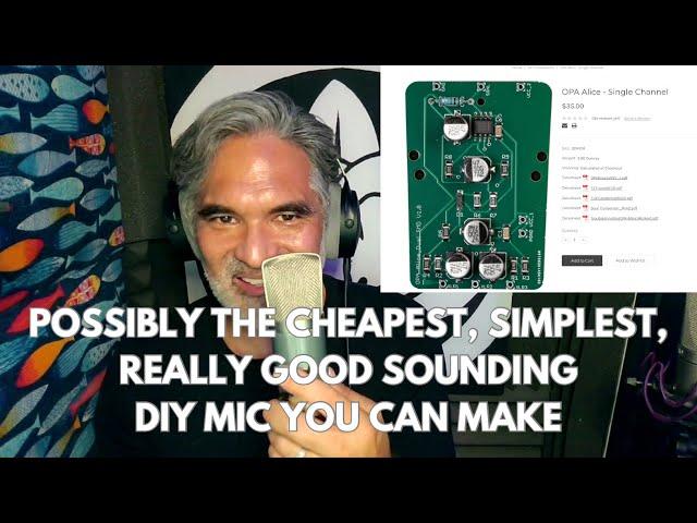 This Cheap DIY Mic is Simple to Build and Sounds Really Good