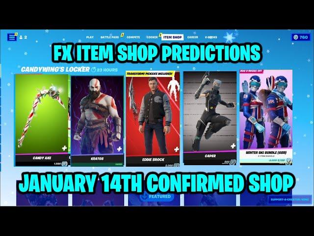 January 14th 2024 Fortnite Item Shop CONFIRMED / Fortnite Early Item Shop Prediction January 14th