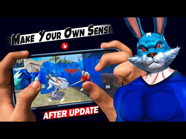 How To Make Your Own Sensitivity After Update Find Your Only Red Number Settings| Free Fire