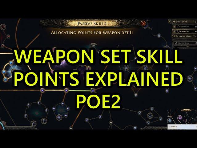 Path of Exile 2 Weapon Set Points Guide. How to use Weapon Skill Points in POE2