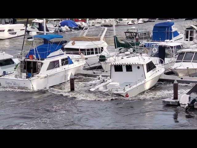 santa cruz yacht harbor tonga tsunami 2022