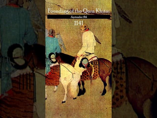 OTD: September 9 #LiaoDynasty #QaraKhitai #BattleofQatwan #CentralAsia #staycurious #history